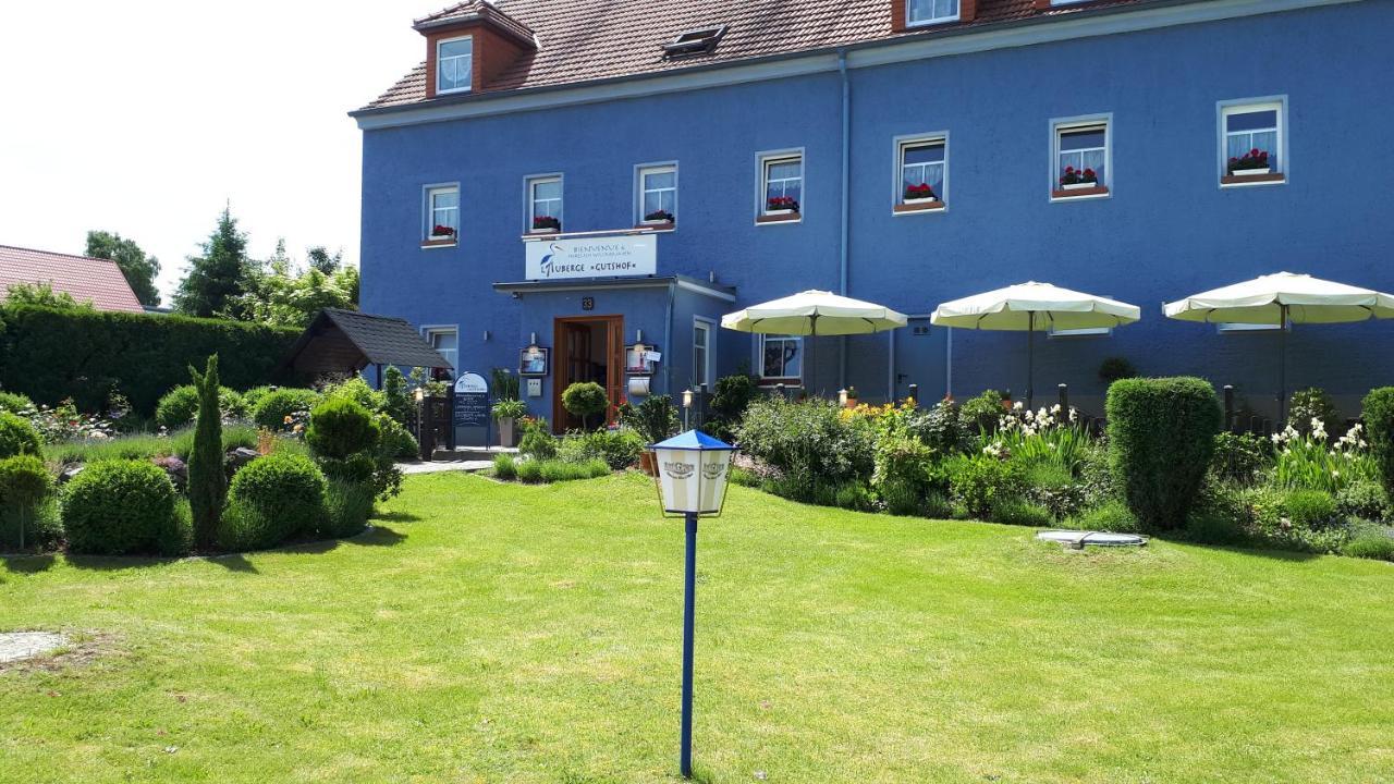 Logis L Auberge Gutshof Бишофсверда Экстерьер фото